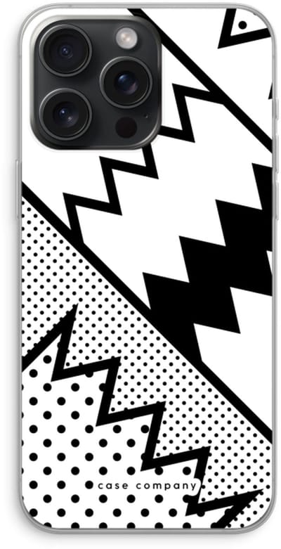 Case Company® - Hoesje geschikt voor iPhone 15 Pro Max hoesje - Pop Art #5 - Soft Cover Telefoonhoesje - Bescherming aan alle Kanten en Schermrand