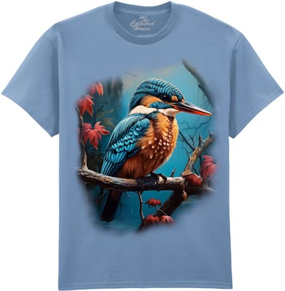 IJsvogel Kingfisher The Coloured House T-shirt XXL