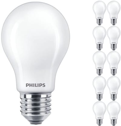 Voordeelpak 10x Philips Corepro LED Lamp E27 Peer Mat 7W 806lm - 830 Warm Wit | Vervangt 60W