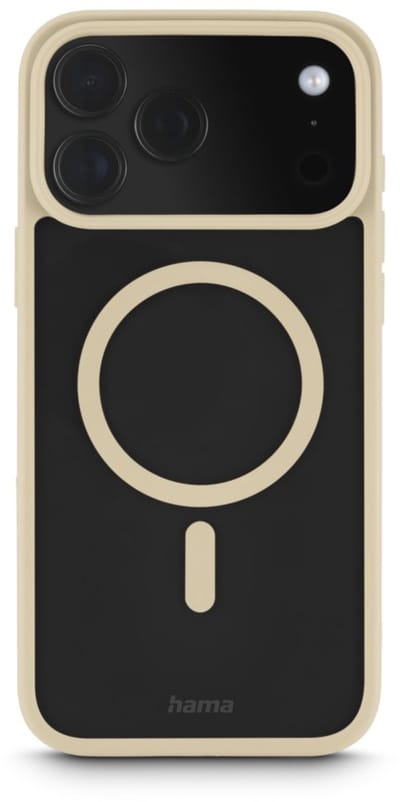 Hama hoesje geschikt voor Iphone 17 Pro Max - Frame Protect cover - Zwart