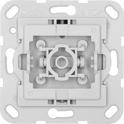 TechniSat Smart Home tuimelschakelaar met wip voor oppervlak - (inbouwdoos, Z-Wave Plus, intelligente lichtbesturing via app, compatibel met Gira Altern)