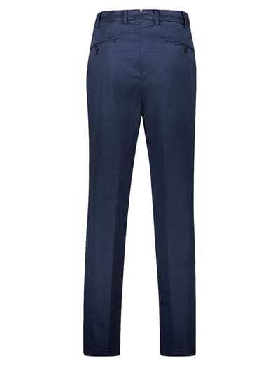 Gardeur katoenen broek donkerblauw
