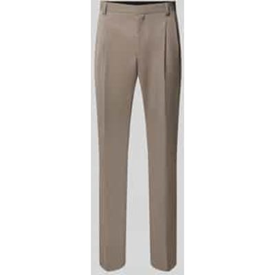 Super slim fit pantalon van scheerwolmix model 'Hesten261F1X'