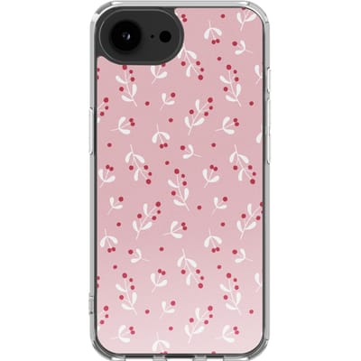 imoshion Hoesje - Geschikt voor Apple iPhone 17e / 16e - Design hoesje - Berries Blush
