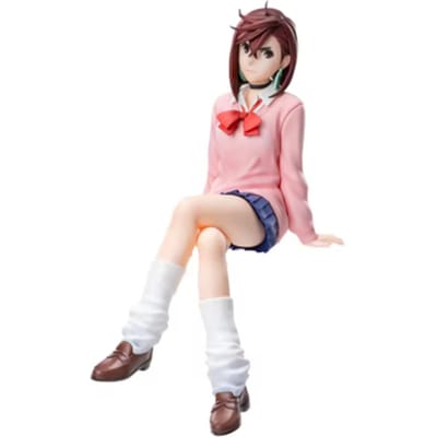 Nieuwe Anime Dandadan Ayase Momo Shiratori Aira Zittende houding S.H.Figuarts Getransformeerd Assemblage PVC Model Speelgoed Actiefiguren Cadeau white