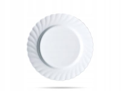 Luminarc Trianon Plat Bord 24,5 cm - Wit Gehard Glas