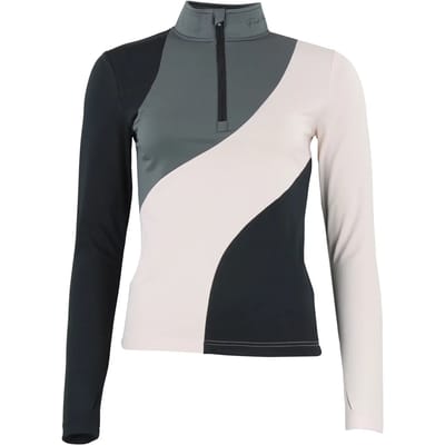 Dames met lange mouwen zip T-shirt Peak Mountain Aramis