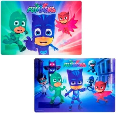 PJ Masks- PJ Masks 3D placemat (2 stuks)