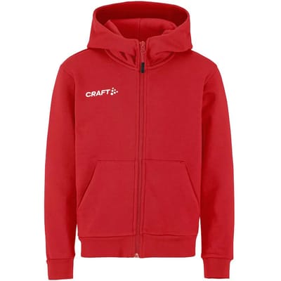 Craft Community 2.0 Logo Sweater Met Rits Kinderen - Rood | Maat: 134/140