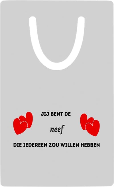 Hacebo® - jij bent de neef die iedereen zou willen hebben metalen boekenlegger - Neef - geweldige neef - liefste neef - verjaardag - cadeau - kado - bedankje - geschenk Bladwijzer boekenleggers - 7.6 cm x 5cm