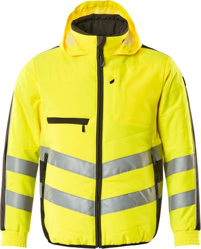 Mascot Safe Supreme Jas 15515-249 - hi-vis geel/donkerantraciet - S
