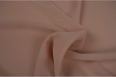 50 meter chiffon stof - Dusty roze - Voile - Vitrage - 150cm breed