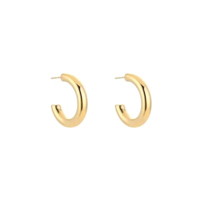 Bijoutheek Oorknoppen Open Hoop Bold Goud