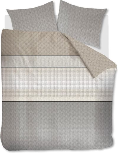 Beddinghouse Dorette Dekbedovertrek - Tweepersoons - 200x200/220 cm - Grijs