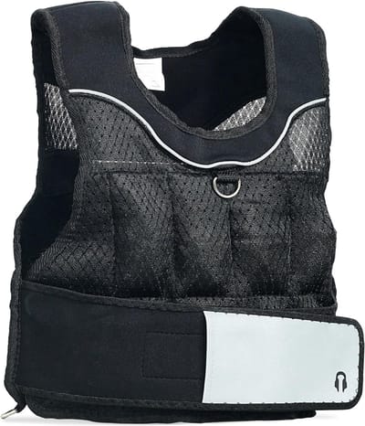 SCH® Gewichtsvest - Gewichtsvesten - Zwart - ‎38cm x 12cm x 43cm