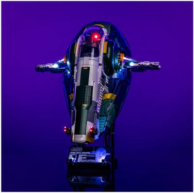 LMB 2.0 - Verlichtingsset geschikt voor LEGO® Star Wars UCS Jango Fetts Firespray-Klasse Ruimteschip 75409
