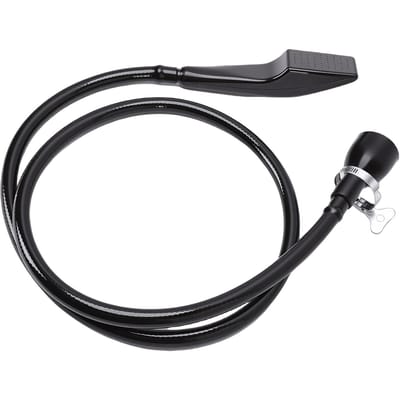Tuyau de Robinet d'Évier en Caoutchouc Portable Manuel pour Shampoing Robinet Pulvérisateur Tuyau pour Bain d'Animaux Cheveux Lavage Rinçage de Légumes gray