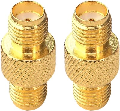 DrPhone SCR1 - SMA Female Naar SMA Female Adapter - Voor Helium HotSpots - Wi-Fi-antenne, FPV Drone, Videozender