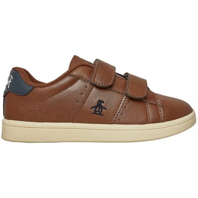 Penguin Junior Marmer Tan/Navy Sneakers