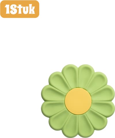 1stuk - Tafelmat - Placemats - Isolatiemat - Siliconen hittebestendig - Anti-verbrandingsmat - Antislip tafelmat - Keukenaccessoire - Tafeldecoratie - Madeliefjesvorm - groen