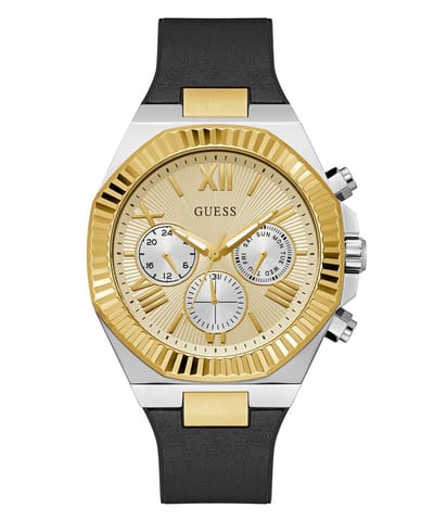 Guess Equity GW0791G1 Horloge - Overig - Zwart - Ø 44 mm