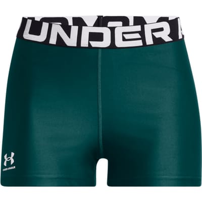 Under Armour Heatgear Authentics Shorty Short Voor Tennisballen Dames-Zwart