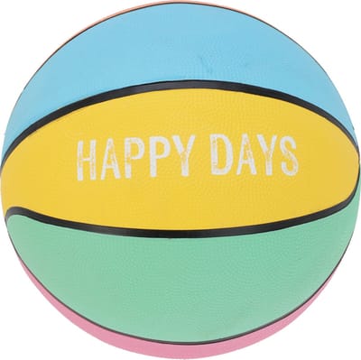 Basketbal kleurig maat 7 multicolor speelgoed basketbal.