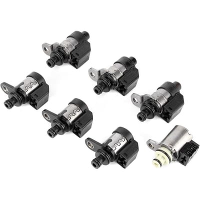 Lot de 7 électrovannes de transmission pour INFINITI CX35 (2007-2015) 5 SP RAWD 3.5L RE5R05A