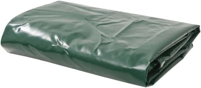 Sterk Afdekzeil 650 g/m² Groen Beschermhoes voor Tuinmeubelen en Hout
