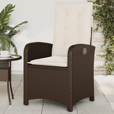 Verstelbare Tuinstoel - Ligstoel Relaxstoel - Ontspannen in de tuin - Ergonomische rugleuning - 57 x 58.5 x 93 cm