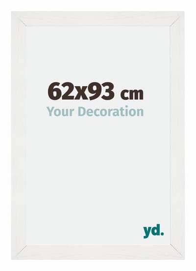 Your Decoration - Fotolijst 62x93 cm - MDF - Wit Geveegd - Mura