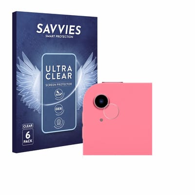 Savvies - Screenprotector voor Apple iPad A16 11" 2025 (ALLEEN Camera Lens, 11. Gen.) - Folie Beschermfolie transparant 6 Stuks