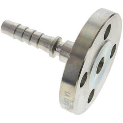 13x25 mm Verzinkt Stalen Slangpilaar met Flens PN 10/16/25/40 DIN EN 14423 / DIN 2826