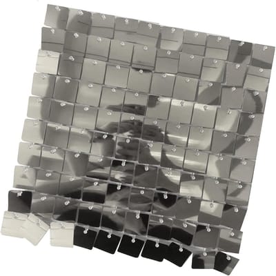 Translucente Shimmer Wandpanelen 24 Stuks Glanzende Sequins Achtergrond voor Bruiloft en Verjaardag Decoratie 30x30CM