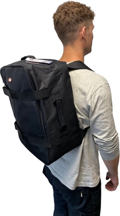 Rugzak Backpack Zwart - 31 Liter Reistas  - 45x35x20cm - Rugzak - Lichtgewicht