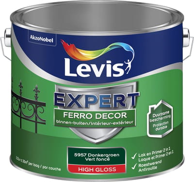 Levis - Expert Ferro Decor - Donkergroen - 2,5 L