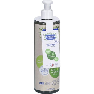 Mustela Bio Wasgel Hair & Body 400ML