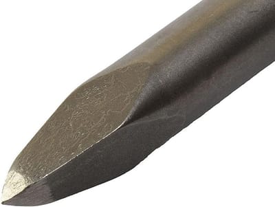 Puntbeitel - Booraccessoire - Beton Bewerken - Duurzaam Ontwerp - 30 cm - Zwart