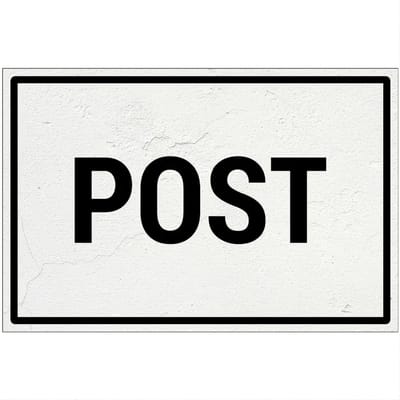 Post bord | Forex Re materiaal | 18 x 12 cm