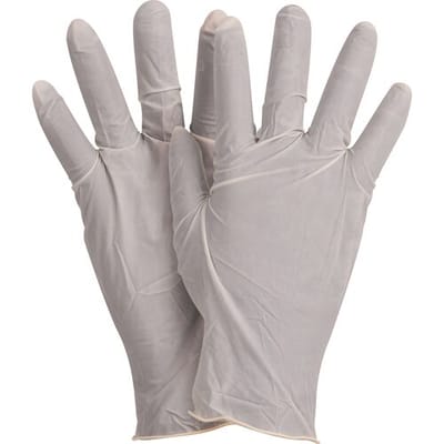 Sorbo Latex Wegwerphandschoenen - Poedervrij - 20 Stuks - Universele Maat - Handschoenen Wegwerp