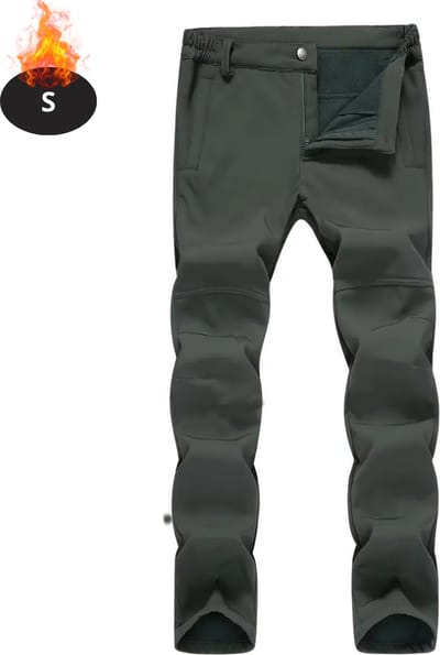 Livano Skibroek - Skipak - Snowboard Broek - Winterbroek - Sneeuwbroek - Heren - Wintersport - Grijs - Maat S