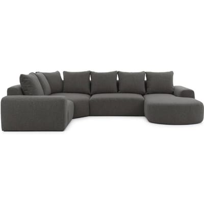 U-bank Monteri links bouclé modulair | NADUVI Collection