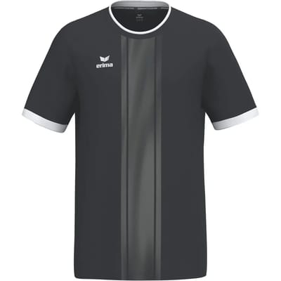 Erima Libero 125 Shirt Korte Mouw Heren - Zwart | Maat: 3XL