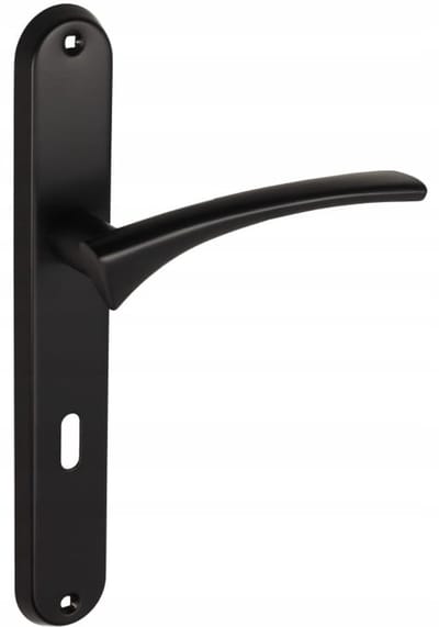Gamet Arcus Basic DH-83A - Deurgreep - Zwart Mat - Aluminium - Szyld Lang