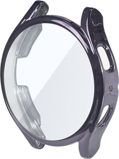 Beschermende watch case - hoesje - geschikt voor Samsung Galaxy Watch 5 - 40 mm - donkergrijs