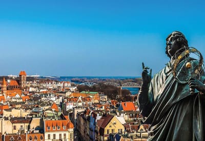 Fotobehang Torun Poland | XL - 208cm x 146cm | 130g/m2 Vlies