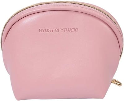 Cosmetica Tas voor Reizen, Waterdichte Make-up Tas, Multifunctionele Sieraden Tas en Portemonnee in Roze, Ideaal voor Organisatie en Opberging