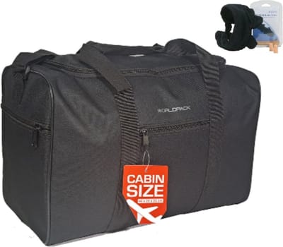 Reistas 40x30x20 cm – Maximale Inhoud – Underseater – Met Smart Sleeve voor Koffer – Handbagage Tas – Past Onder Stoel – Inclusief Gratis Slaapmasker