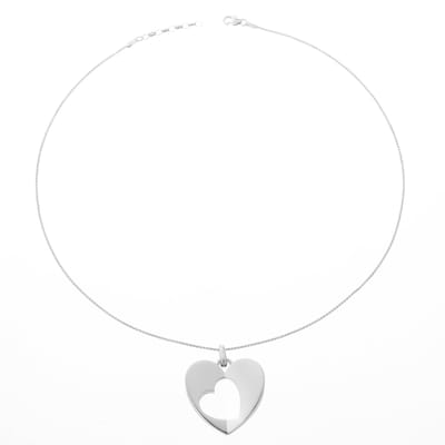 Orphelia Dames 925 Sterling Zilveren Ketting met Hanger - Zilver ZH-4308