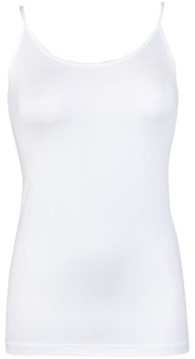 Beeren Meisjes Hemd Elegance - Smalle bandjes - Wit - maat 134/140